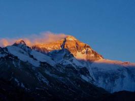 sun set of Mt.Everest